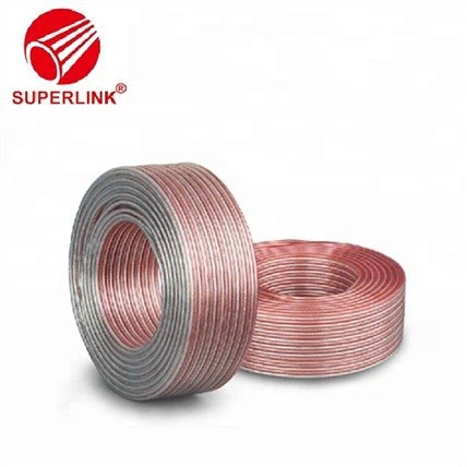 China fabricante fio de cabo de alto-falante plano 28 AWG OEM para alto-falante