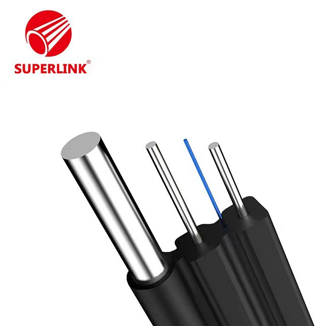 Bom preço FTTH Cable Drop Cable G652D G652A G657 Caixa de distribuição